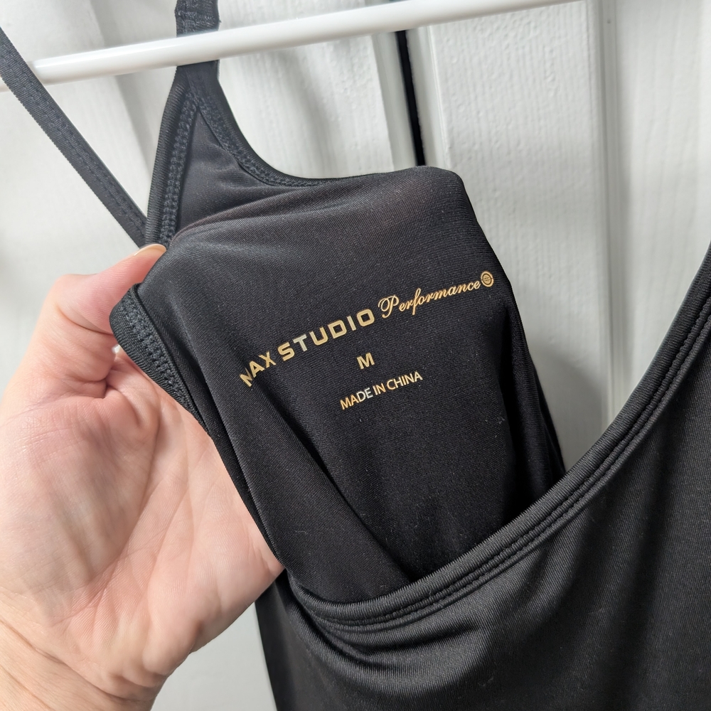 Little Black Athletic Dress - Picture 4 of 6
